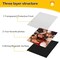 30 Pcs Magnetic picture frames for refrigerator 4x6-Magnetic photo frames,Black